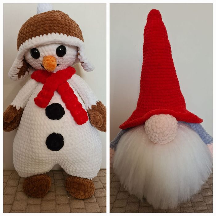 Maskotka na szydełku