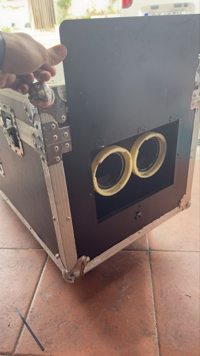 Maquina fumo rasteiro de Água