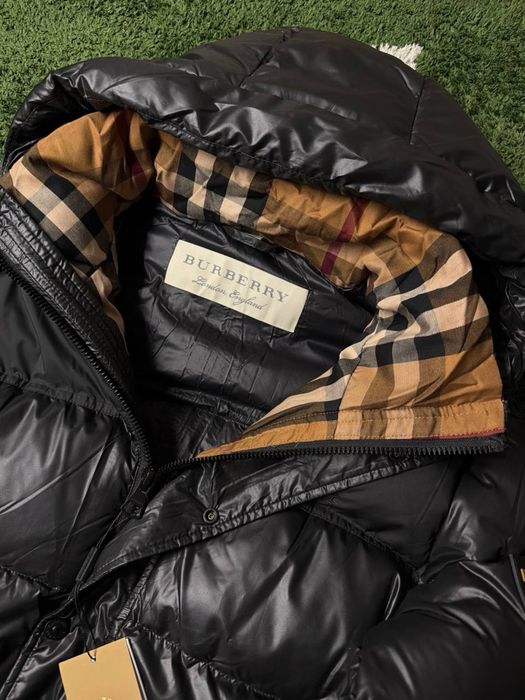 пуховик burberry | куртка барбері
