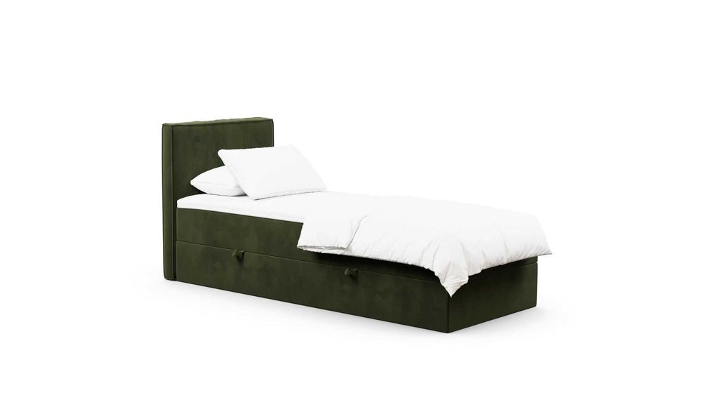STYLOWE Łóżko MITTO CONTI 90x200 tkanina matt velvet38 MYBED OUTLET -40%