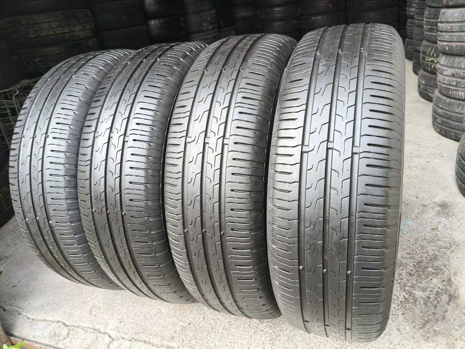 Continental Eco Contact 6 185/65r15 4шт, 20год, 5,2-5,5мм, ЛЕТО Привезены из Германии