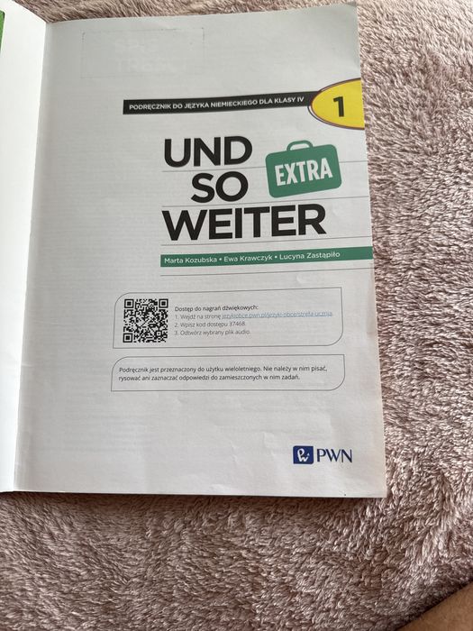 Podręcznik z niemickiego 4 klasa