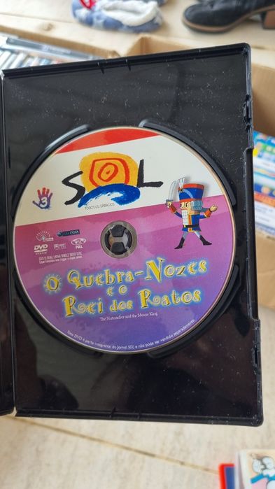 Dvd quebra nozes e o rei dos ratos