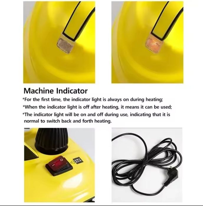 Пароочисник 2000вт.