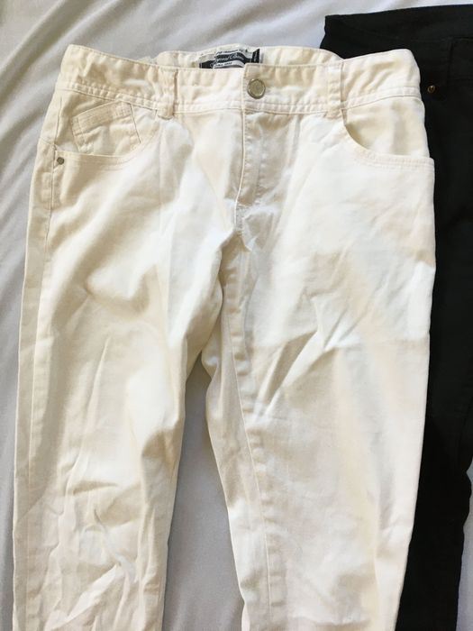 H&M xs, 34, Rurki czarne i białe