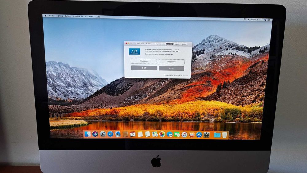 Apple iMac A1311 21.5"- Intel E7600 3.06GHz- 8GB Ram- HDD 1TB