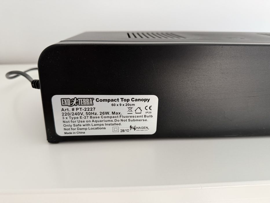 Exoterra compact top 60cm