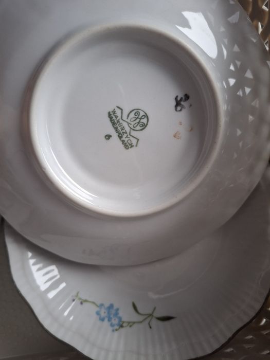 Porcelana Wałbrzych komplet do serwowania serwis do herbaty