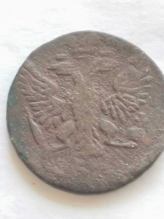 Денга 1753 год медная