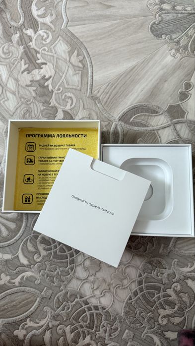 Оригинальный коробок Airpods 2