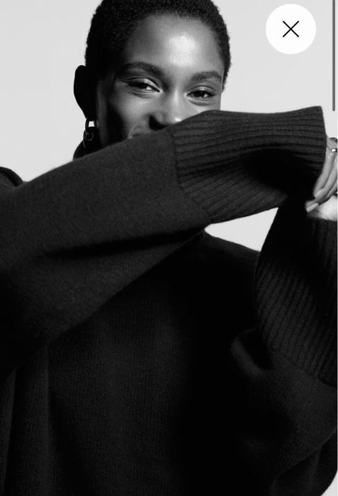 Светр ,свитер H&M premium selection мохер L