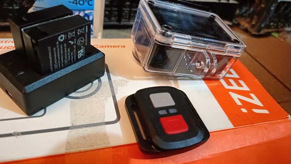 kamera go pro iZEEKER iA800 Kamera sportowa 4K60FPS 24 MP WiFi 40 m
