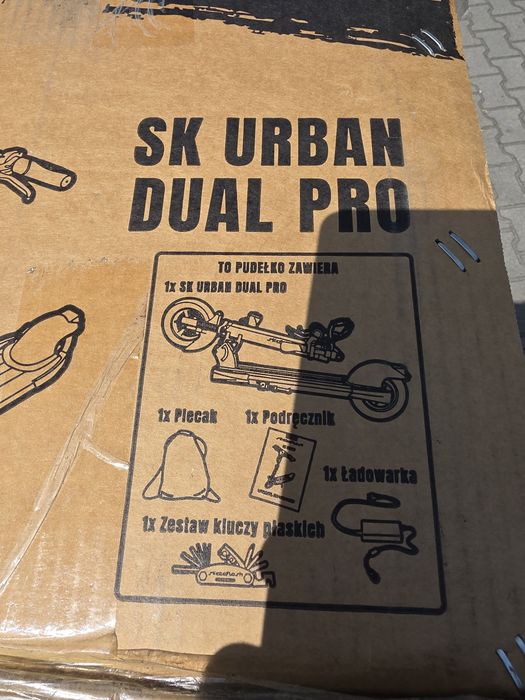 Hulajnoga elektryczna SkateFlash SK Urban Dual Pro 52V 1000W NOWA