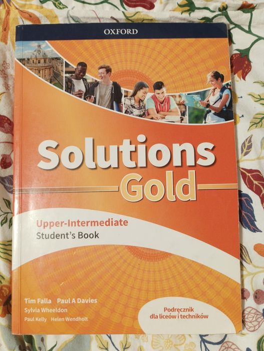 Solutions Gold Upper- Intermediate podręcznik