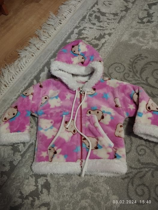 Куртка, шубка дитяча 80-86