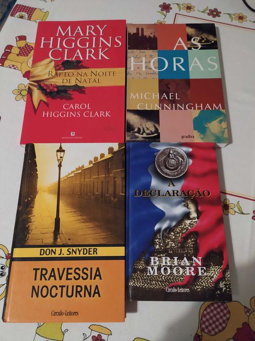 Livros variados como novos