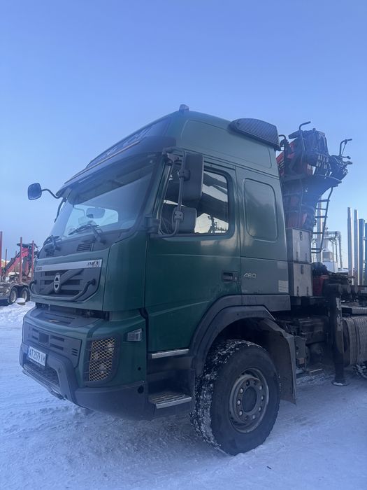 Лісовоз Volvo FMx460 6x6 Euro5+причеп (свіжопригнаний) 114тис пробігу