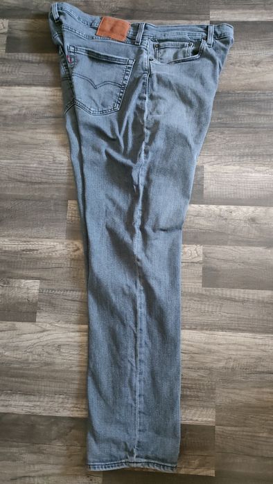 klasyczne, szare spodnie Levi's 511  36/32