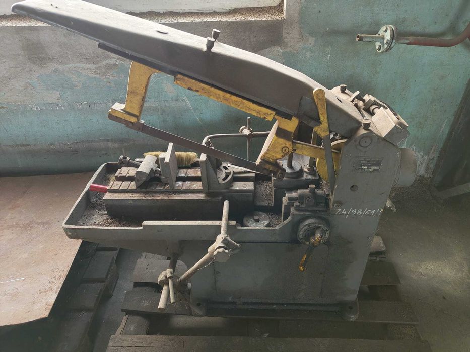 Piła ramowa do cięcia metalu PM-120, obróbka metali, frezarka, tokarka