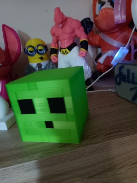 Luminária Minecraft Led