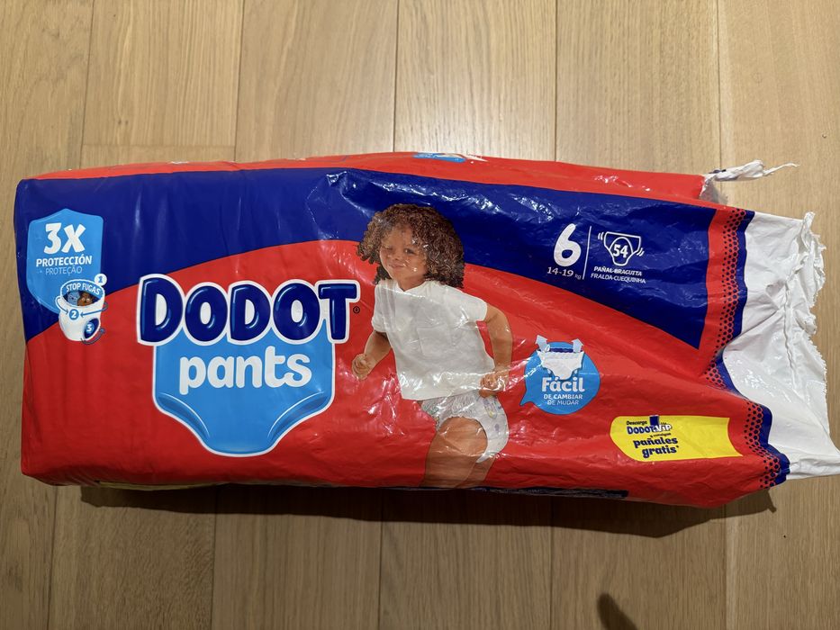 Fraldas Dodot pants N 6 (14-19 Kg)