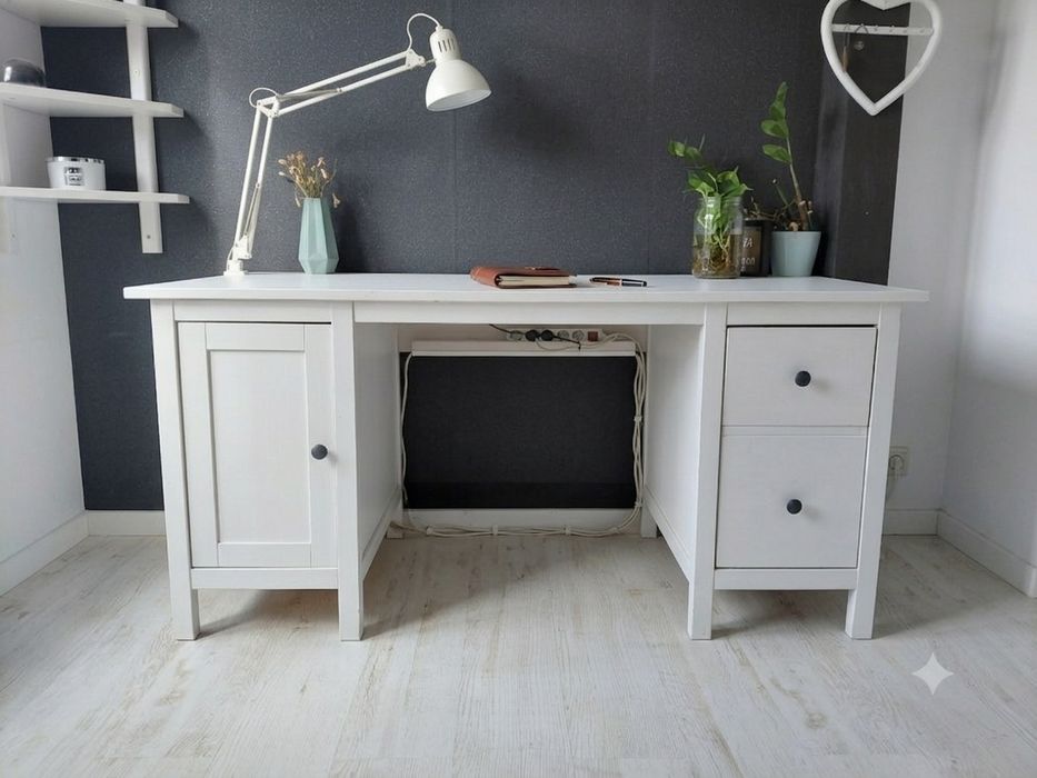 Biurko Ikea Hemnes Używane Białe