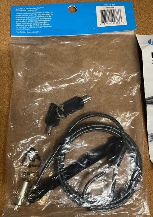 Cadeado para portateis - UltraSlim Keyed Cable Lock