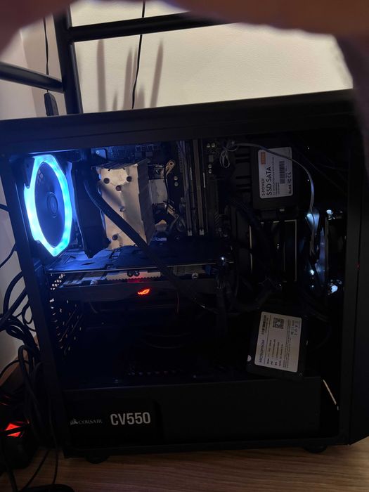Computador i5-8400 16Gb 480Gb SSD GTX1050Ti - Caixa NOX