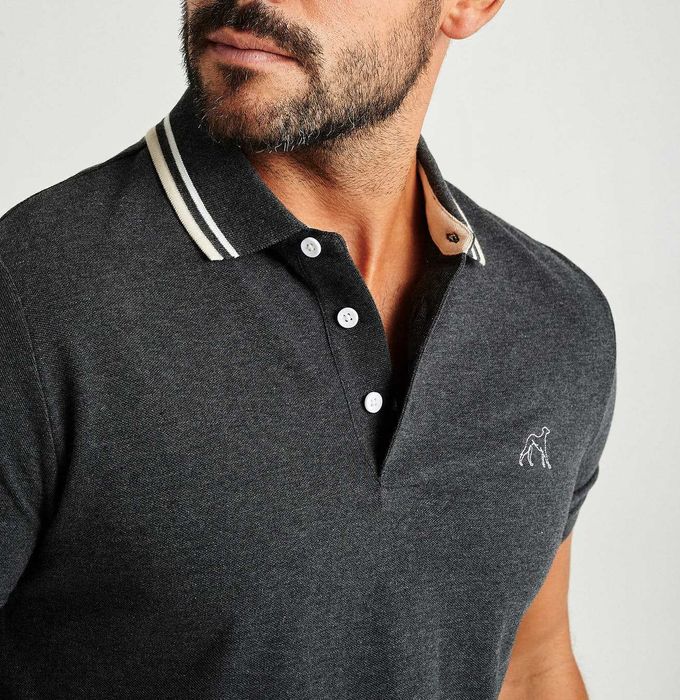 Polo SACOOR - Cinza escuro XXL