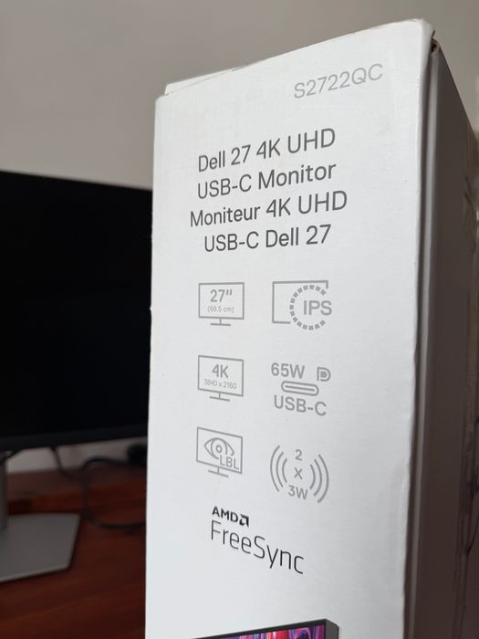 Монітор Dell 27 4K UHD S2722QC