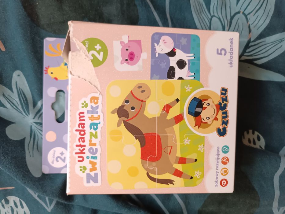 Puzzle czuczu wiek 2+ zwierzęta