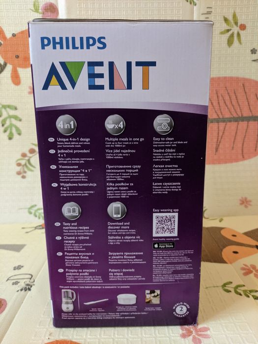 Пароварка-блендер Philips Avent SCF885 нова