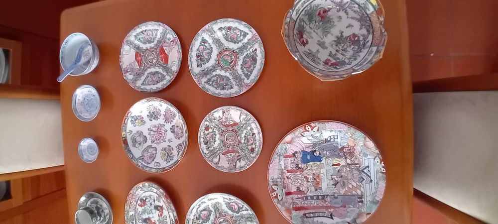Conjunto de loica chinesa