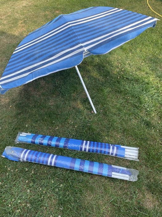Parasol plażowy + parawany