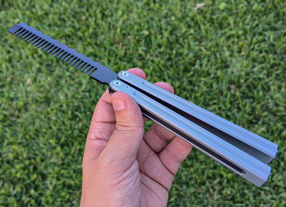 Pente Estilo Faca Butterfly Knife NOVO