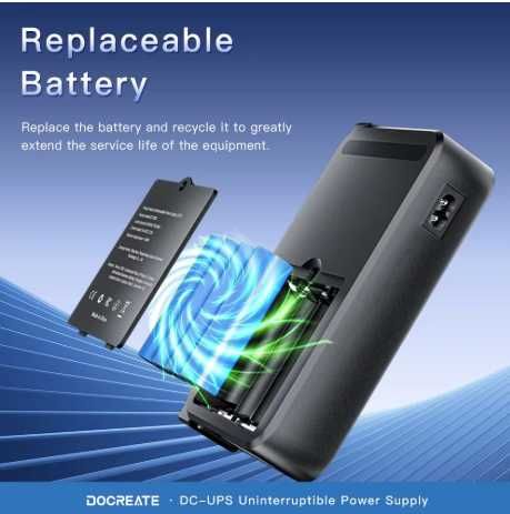 АКЦІЯ Docreate DC1036L UPS 36W (ДБЖ/ИБП)