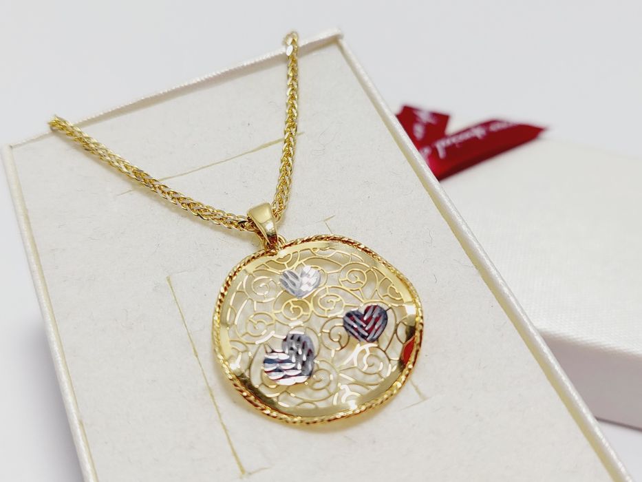 Złota zawieszka 585