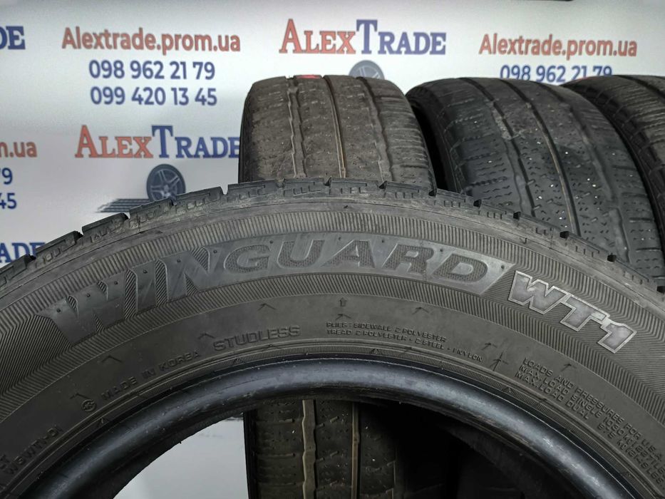 4 шт. 215/65 R16C цешка Nexen WinGuard WT1 зимові шини б/у