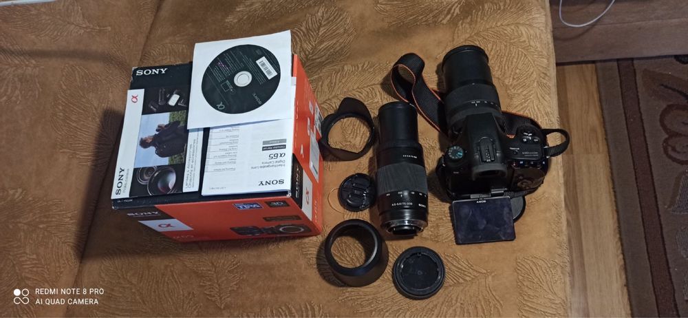 Фотоапарт sony slt a65 18-135