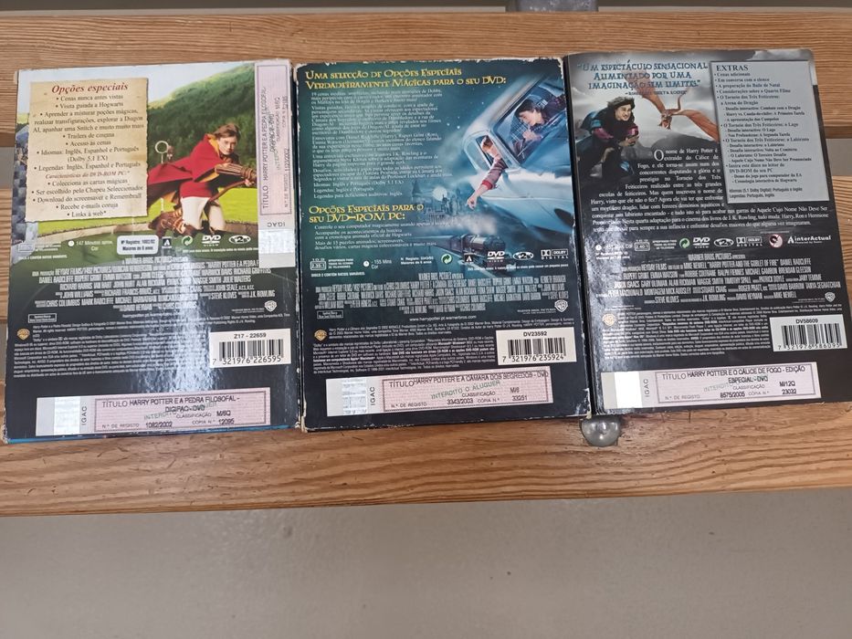 Filmes Harry Potter edição especial