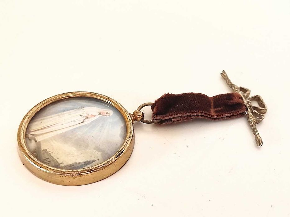 Medalha pingente registo Nossa Senhora de Fátima