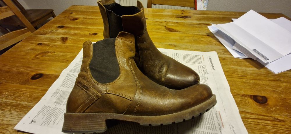 Sztyblety lekko ocieplane Camel Active Taiga roz. 41, skóra