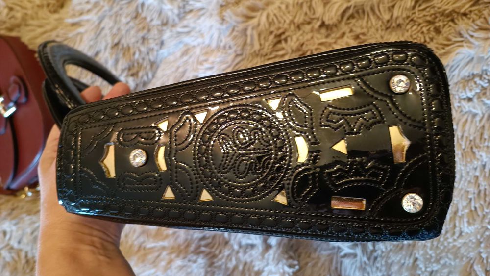 Сумка лаковая Версаче