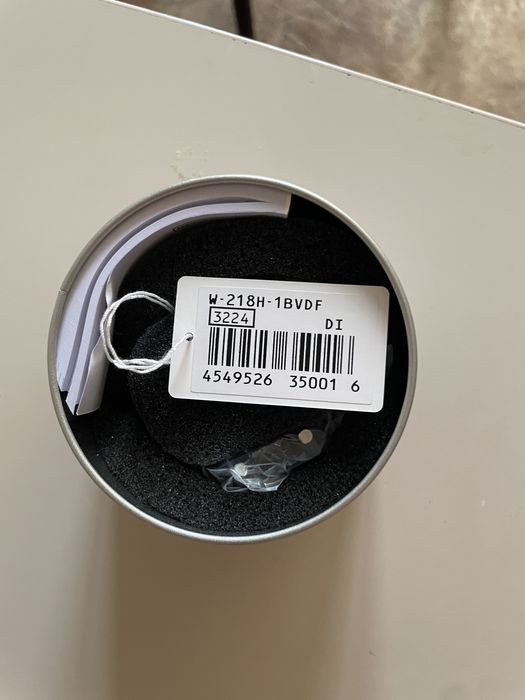 Чоловічий годинник Casio W-218H-1BVDF