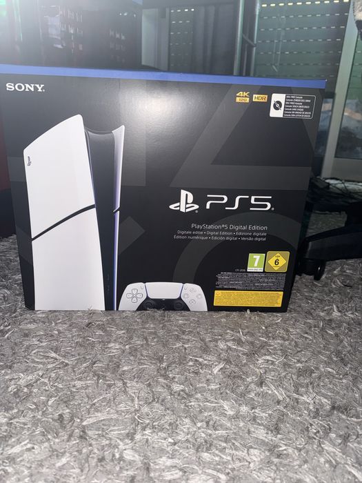 Caixa da Playstation 5 Digital