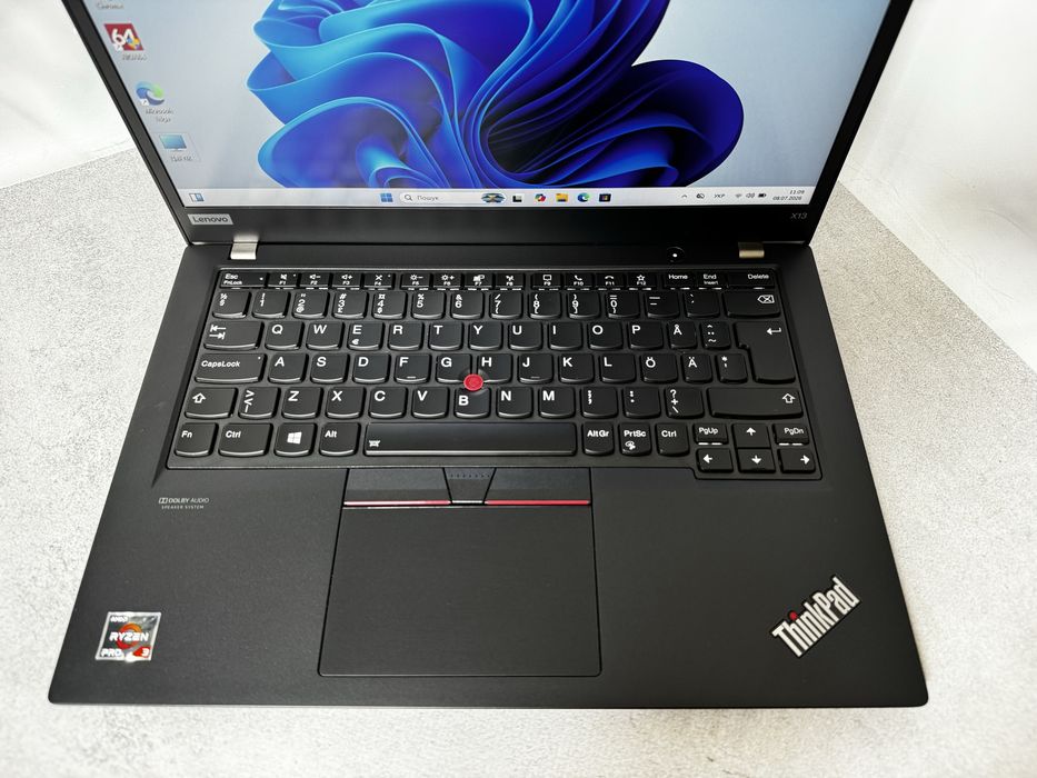 Lenovo ThinkPad X13 Gen 1 / Ryzen 3 PRO 4450U / 8GB / 256GB SSD / 13.3" Full HD IPS
