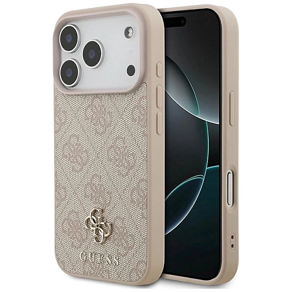 Etui Guess 4G Small 4G and Classic MagSafe na iPhone 17 Pro - różowe