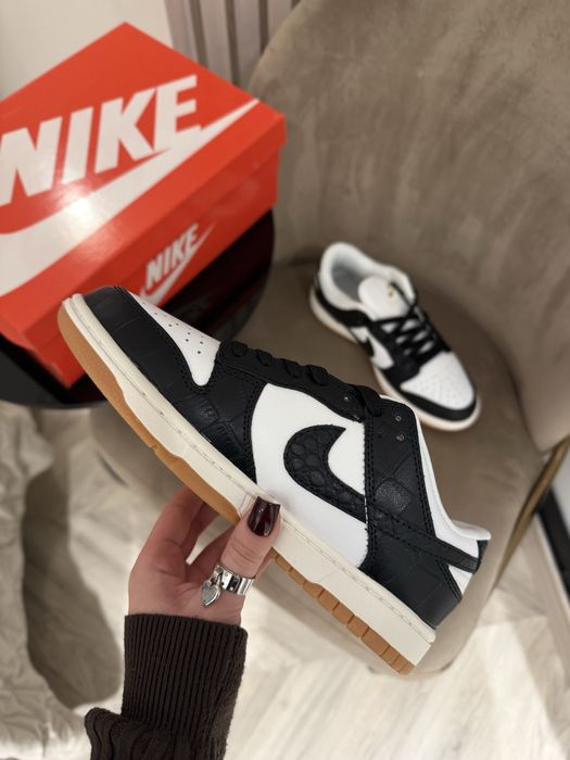 Nike Dunk Low LX Black Croc (36-40р)