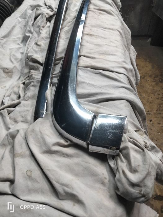 Мерс 126 хром накладки