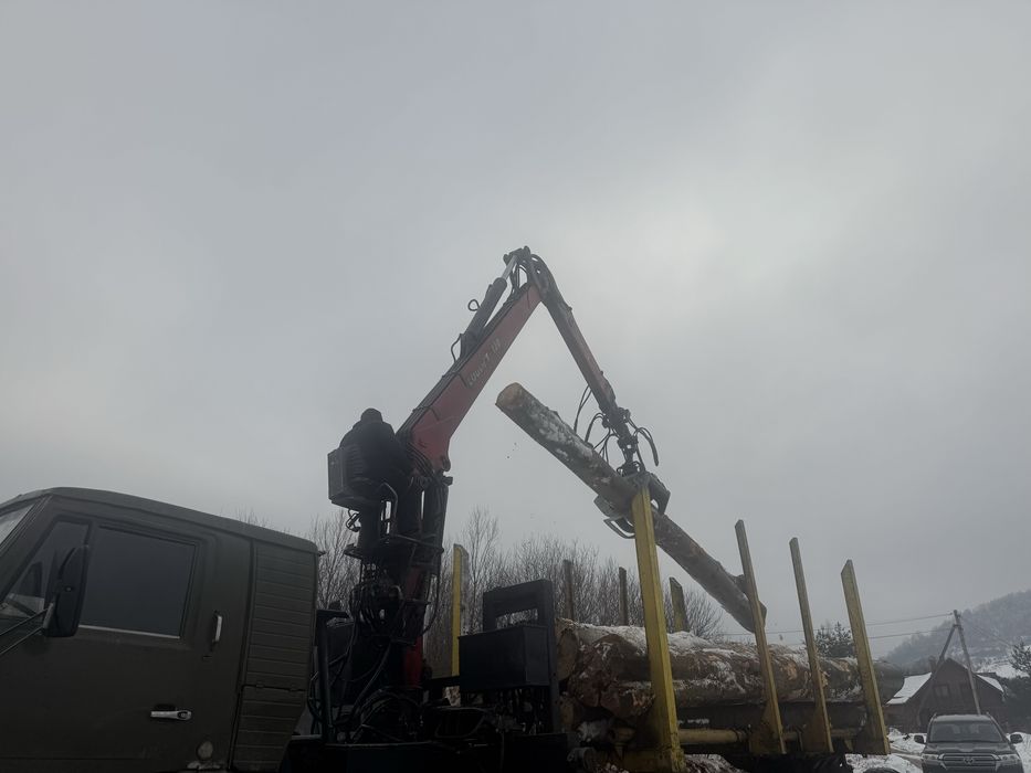 КамАЗ 4310 з маніпулятором(loglift130) лісовоз+причеп розпуск 6х6